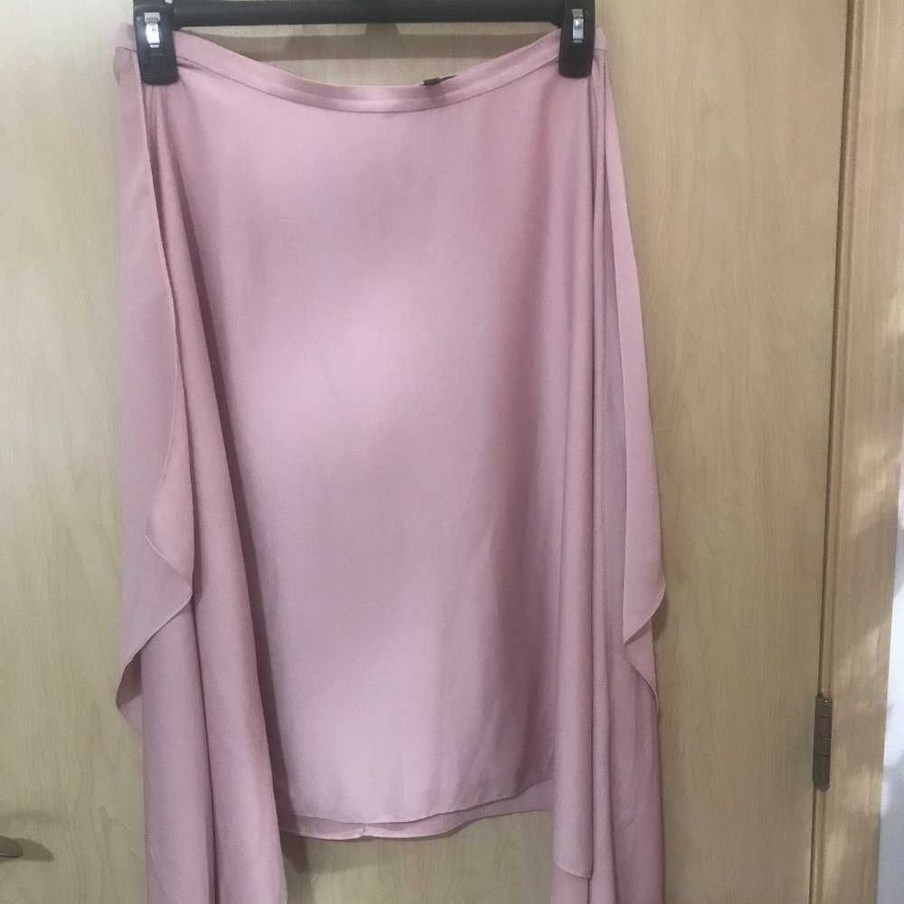 ROSE PINK HANDKERCHIEF SKIRT